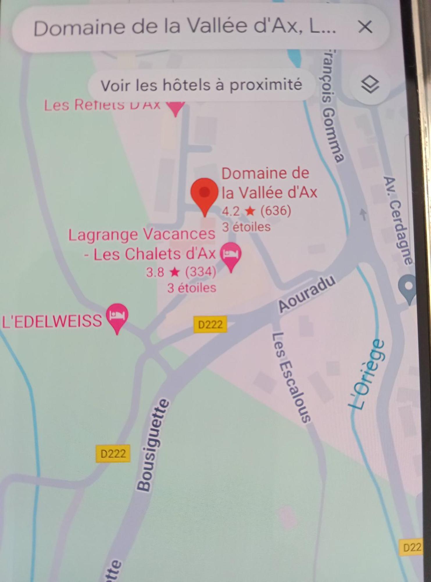 Ferienwohnung Le Calme De Ax Ax-les-Thermes Exterior foto